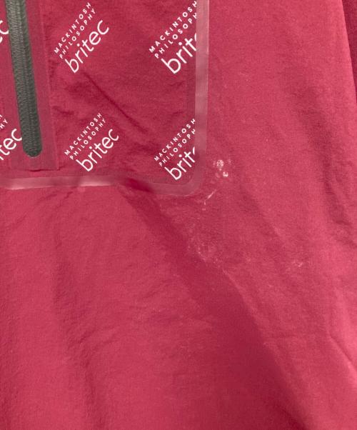 MACKINTOSH PHILOSOPHY（マッキントッシュ フィロソフィー）MACKINTOSH PHILOSOPHY (マッキントッシュ フィロソフィー) ナイロンストレッチTシャツ レッド サイズ:40の古着・服飾アイテム