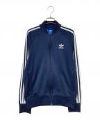 adidasアディダス）の古着「Super Star Track Top Jersey JKT」｜ネイビー