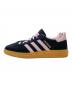 adidas (アディダス) ローカットスニーカー ピンク×ブラック サイズ:23.0cm 未使用品：7000円