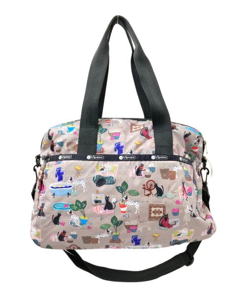 LeSportsac（レスポートサック）LeSportsac (レスポートサック) 2WAYバッグ ベージュ サイズ:下記参照の古着・服飾アイテム
