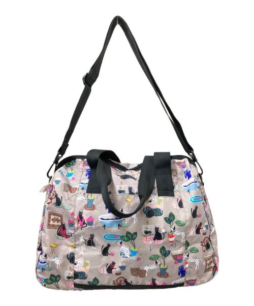 LeSportsac（レスポートサック）LeSportsac (レスポートサック) 2WAYバッグ ベージュ サイズ:下記参照の古着・服飾アイテム