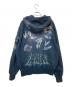 X-LARGE (エクストララージ) MULTI LOGO ZIP UP HOODED SWEATSHIRT ネイビー サイズ:S：7000円