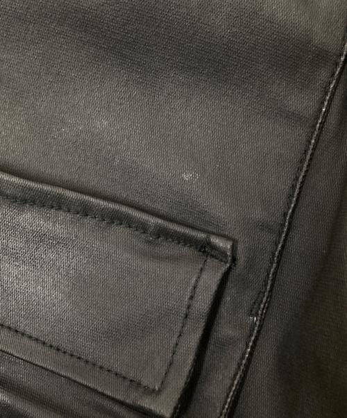 DANKE SCHON（ダンケ シェーン）DANKE SCHON (ダンケ シェーン) コーティングカーゴパンツ ブラック サイズ:Mの古着・服飾アイテム