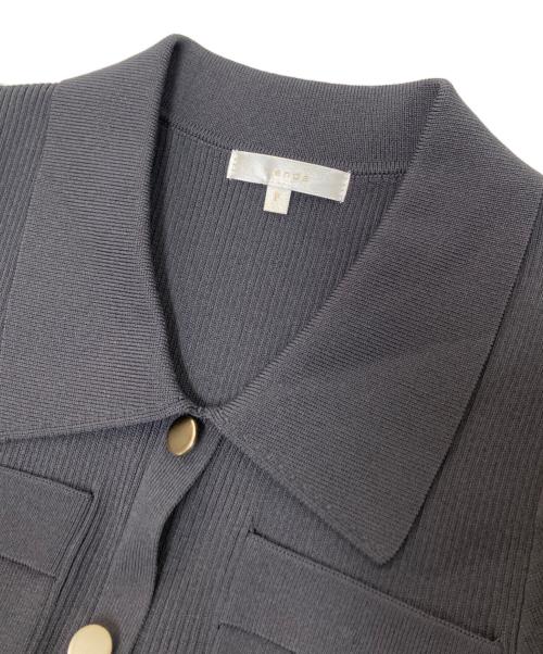 rienda（リエンダ）rienda (リエンダ) ニットワンピース グレー サイズ:FREEの古着・服飾アイテム