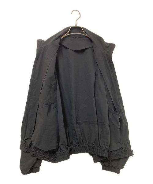 ZARA（ザラ）ZARA (ザラ) シアサッカージャケット ブラック サイズ:Lの古着・服飾アイテム