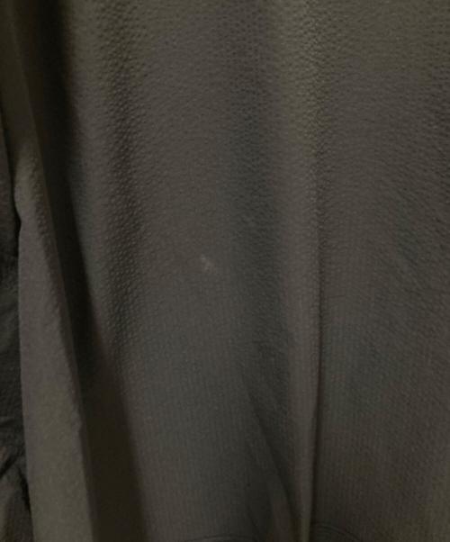 ZARA（ザラ）ZARA (ザラ) シアサッカージャケット ブラック サイズ:Lの古着・服飾アイテム