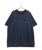 Needlesニードルズ）の古着「CREW NECK TEE-POLY JERSEY」｜ブラック