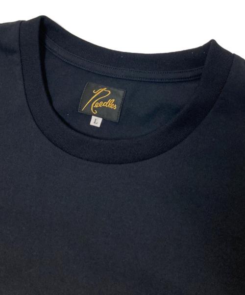 Needles（ニードルズ）Needles (ニードルズ) CREW NECK TEE-POLY JERSEY ブラック サイズ:Lの古着・服飾アイテム