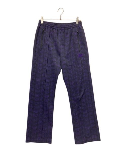 Needles（ニードルズ）Needles (ニードルズ) FREAK'S STORE (フリークスストア) 別注 Track Pants パープル×ブラック サイズ:Mの古着・服飾アイテム