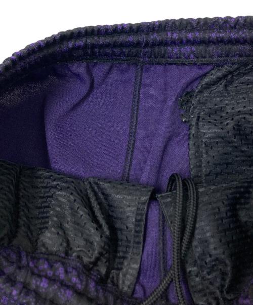 Needles（ニードルズ）Needles (ニードルズ) FREAK'S STORE (フリークスストア) 別注 Track Pants パープル×ブラック サイズ:Mの古着・服飾アイテム