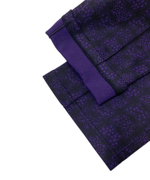Needles（ニードルズ）Needles (ニードルズ) FREAK'S STORE (フリークスストア) 別注 Track Pants パープル×ブラック サイズ:Mの古着・服飾アイテム