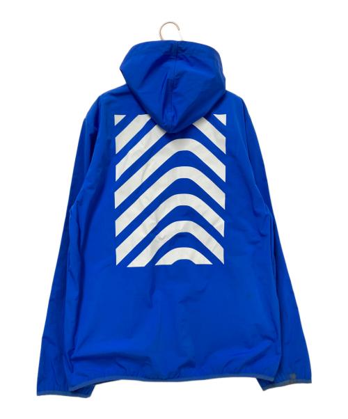 adidas（アディダス）adidas (アディダス) NYC ヘリンボーン ウィンドブレーカー ブルー サイズ:Lの古着・服飾アイテム