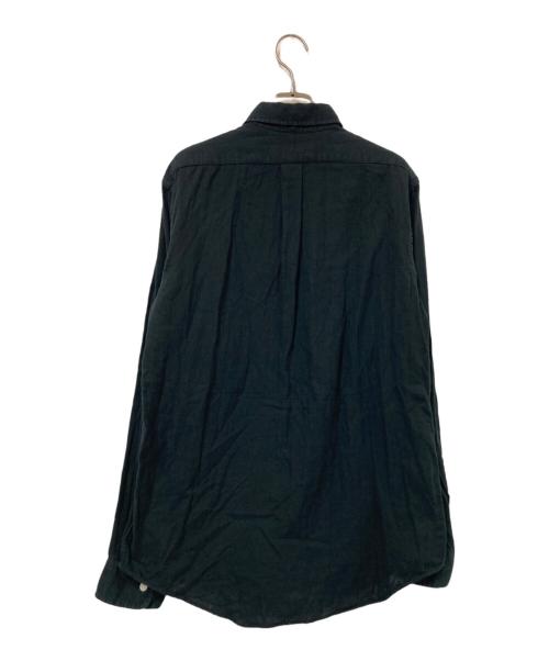 RALPH LAUREN（ラルフローレン）RALPH LAUREN (ラルフローレン) ボタンダウンガーゼシャツ ブラック サイズ:Mの古着・服飾アイテム