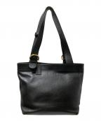 COACHコーチ）の古着「グラブレザートートバッグ」｜ブラック