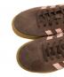 中古・古着 adidas (アディダス) GAZELLE BOLDローカットスニーカー ブラウン×ピンク サイズ:25.0cm：8000円