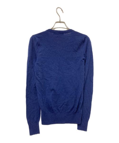 POLO GOLF（ポロ ゴルフ）POLO GOLF (ポロ ゴルフ) メリノウールVネックニット ネイビー サイズ:XSの古着・服飾アイテム