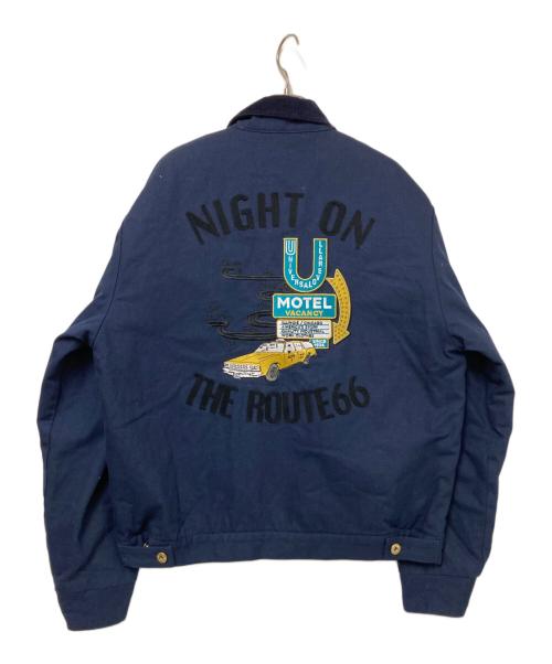 UNIVERSAL OVERALL（ユニバーサルオーバーオール）UNIVERSAL OVERALL (ユニバーサルオーバーオール) TRUCK JACKET ネイビー サイズ:XLの古着・服飾アイテム