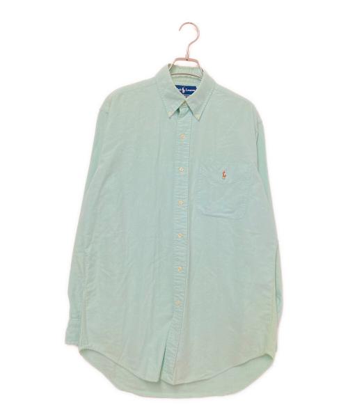 RALPH LAUREN（ラルフローレン）RALPH LAUREN (ラルフローレン) ボタンダウンシャツ グリーン サイズ:Sの古着・服飾アイテム
