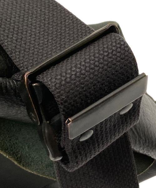 Uni&co（ユニアンドコー）Uni&co (ユニアンドコー) レザーメッセンジャーバッグ ブラック サイズ:下記参照の古着・服飾アイテム