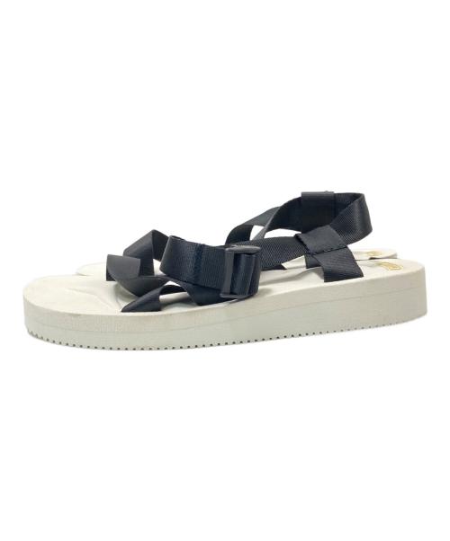 suicoke（スイコック）suicoke (スイコック) ストラップサンダル ホワイト×ブラック サイズ:27.0cmの古着・服飾アイテム