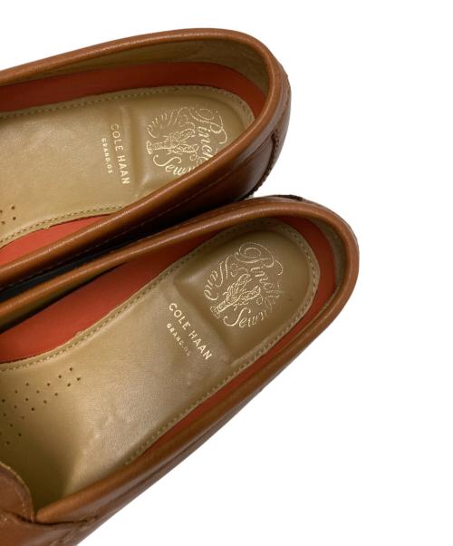 COLE HAAN（コールハーン）COLE HAAN (コールハーン) コインローファー ブラウン サイズ:8 Wの古着・服飾アイテム