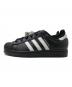 adidas (アディダス) SUPERSTAR2 ローカットスニーカー ブラック サイズ:23.5cm：8000円