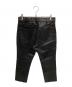 JOURNAL STANDARD TRISECT (ジャーナルスタンダード トライセクト) カウレザー 5ポケットパンツ ブラック サイズ:L：12000円