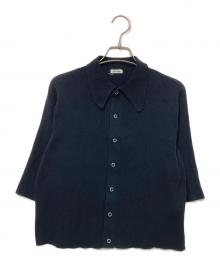 Oblada（オブラダ）の古着「POLO KNIT」｜ブラック