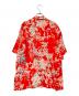 Sun Surf (サンサーフ) RAYON HAWAIIAN SHIRT “CHERRY BLOSSOMS” レッド×ホワイト サイズ:XL：9000円