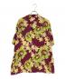 Sun Surf（サンサーフ）の古着「RAYON HAWAIIAN SHIRT “NIGHT BLOOMING CEREUS”」｜ブラウン×イエロー
