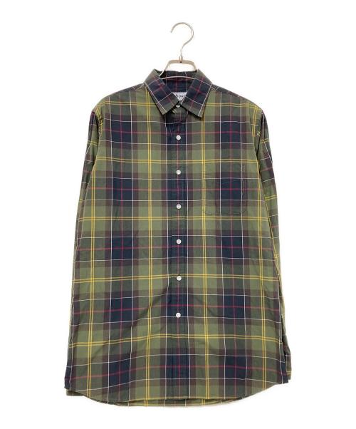 Barbour（バブアー）Barbour (バブアー) チェックシャツ グリーン サイズ:36の古着・服飾アイテム