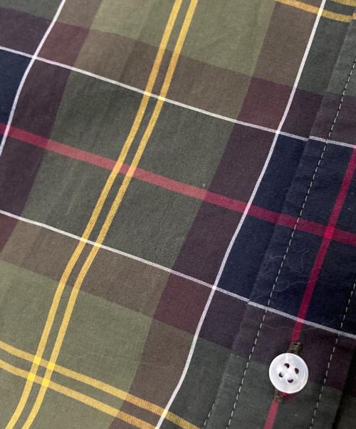 Barbour（バブアー）Barbour (バブアー) チェックシャツ グリーン サイズ:36の古着・服飾アイテム