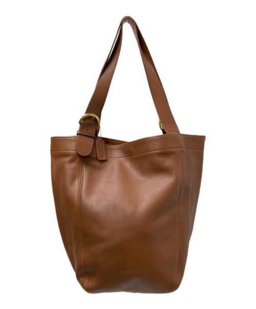 COACH（コーチ）COACH (コーチ) グラブレザートートバッグ ブラウン サイズ:下記参照の古着・服飾アイテム