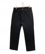 TCB jeansティーシービー ジーンズ）の古着「Late S40's Jeans BKBK」｜ブラック