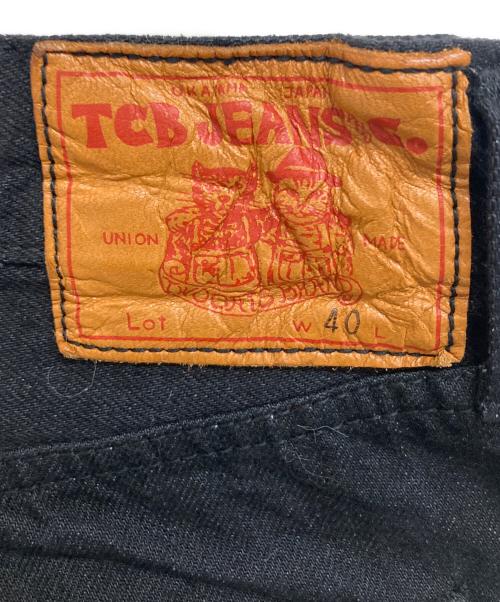 TCB jeans（ティーシービー ジーンズ）TCB jeans (ティーシービー ジーンズ) Late S40's Jeans BKBK ブラック サイズ:W40の古着・服飾アイテム