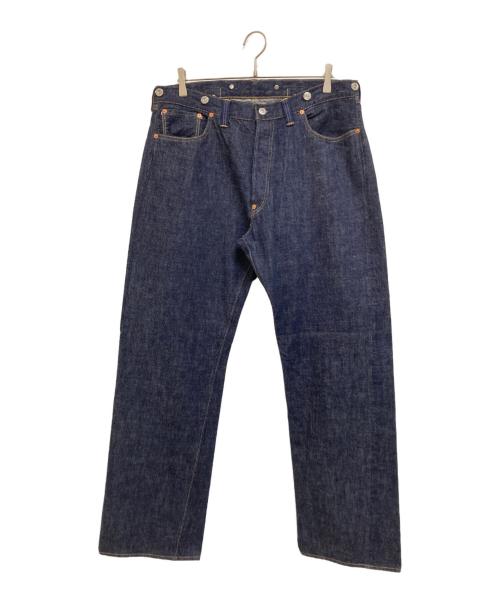 TCB jeans（ティーシービー ジーンズ）TCB jeans (ティーシービー ジーンズ) シンチバックデニムパンツ インディゴ サイズ:W38の古着・服飾アイテム