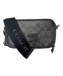 COACH（コーチ）の古着「ショルダーバッグ」｜ブラック×グレー