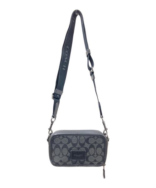 COACH（コーチ）COACH (コーチ) ショルダーバッグ ブラック×グレー サイズ:下記参照の古着・服飾アイテム