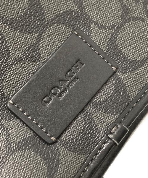 COACH（コーチ）COACH (コーチ) ショルダーバッグ ブラック×グレー サイズ:下記参照の古着・服飾アイテム