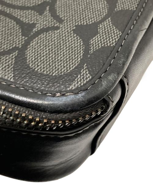 COACH（コーチ）COACH (コーチ) ショルダーバッグ ブラック×グレー サイズ:下記参照の古着・服飾アイテム