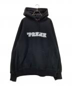 SUPREMEシュプリーム）の古着「Preme Hooded Sweatshirt」｜ブラック×グレー