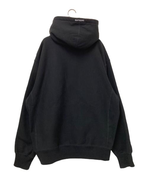 SUPREME（シュプリーム）SUPREME (シュプリーム) Preme Hooded Sweatshirt ブラック×グレー サイズ:XLの古着・服飾アイテム