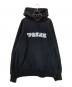 SUPREME（シュプリーム）の古着「Preme Hooded Sweatshirt」｜ブラック×グレー