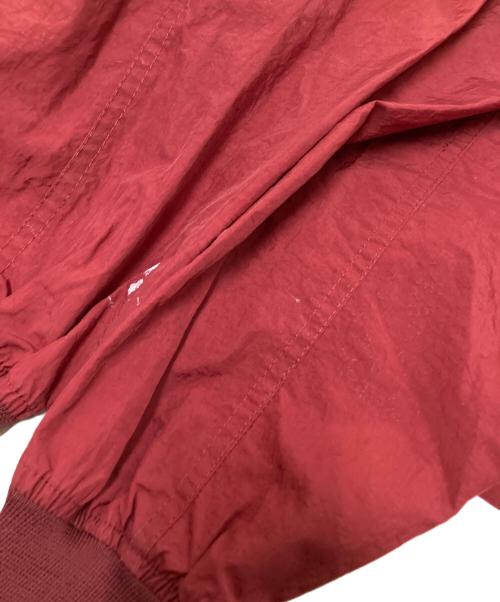 NIKE（ナイキ）NIKE (ナイキ) Vネックナイロンプルオーバー レッド サイズ:Lの古着・服飾アイテム