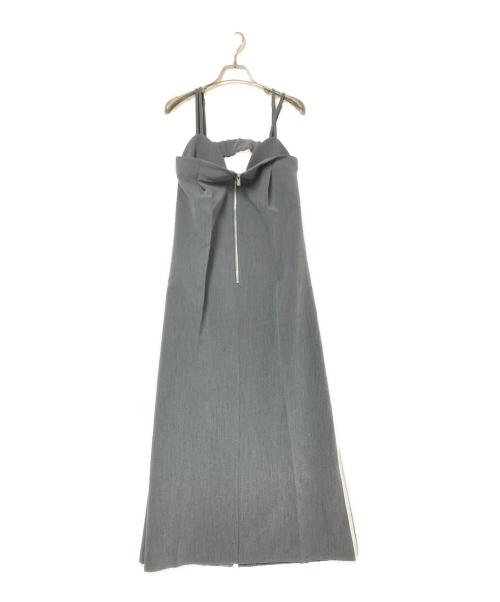 Ameri（アメリ）Ameri (アメリ) SIDE MARBELT LADY LIKE DRESS グレー サイズ:Sの古着・服飾アイテム