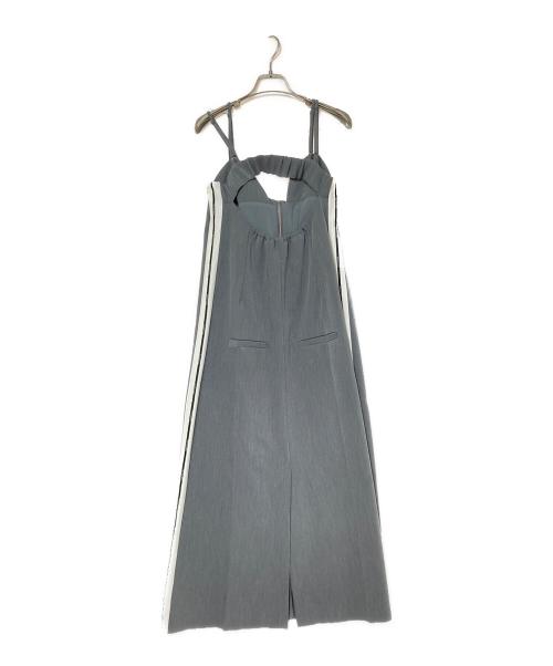Ameri（アメリ）Ameri (アメリ) SIDE MARBELT LADY LIKE DRESS グレー サイズ:Sの古着・服飾アイテム