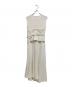 Uttykk (ユートリーク) Bustier Set Rib Long Dress ホワイト サイズ:表記無し：12000円