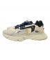 LACOSTE (ラコステ) ローカットスニーカー ホワイト×ネイビー サイズ:US:5.5：4000円