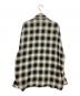 JOURNAL STANDARD relume (ジャーナルスタンダード レリューム) コットン/レーヨン オンブレチェックシャツ ブラック×ベージュ サイズ:M：4000円
