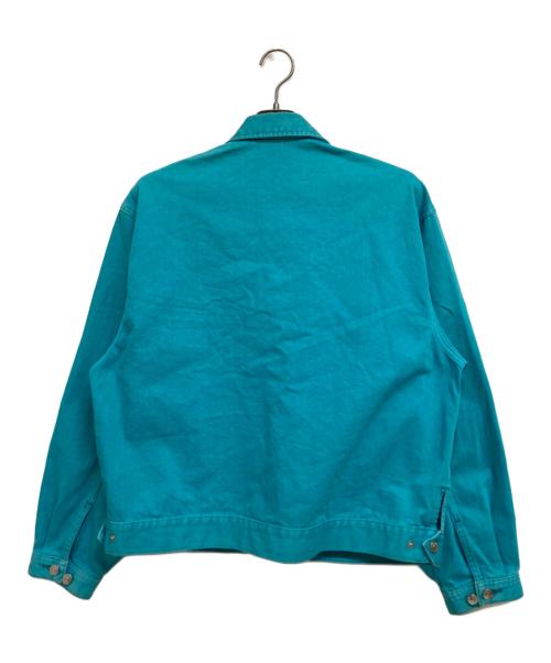 Calvin Klein（カルバンクライン）Calvin Klein (カルバンクライン) 製品染めデニムジャケット ブルー サイズ:Sの古着・服飾アイテム